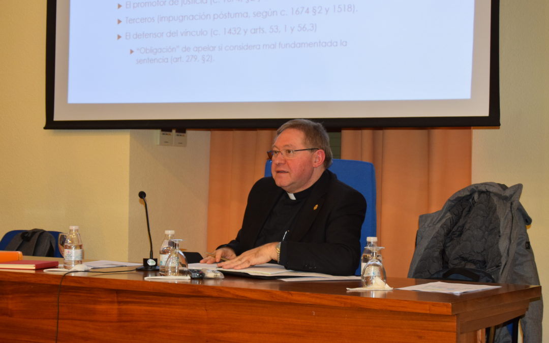 Clausura del curso de formación impartido por miembros del Tribunal Eclesiástico de Jaén
